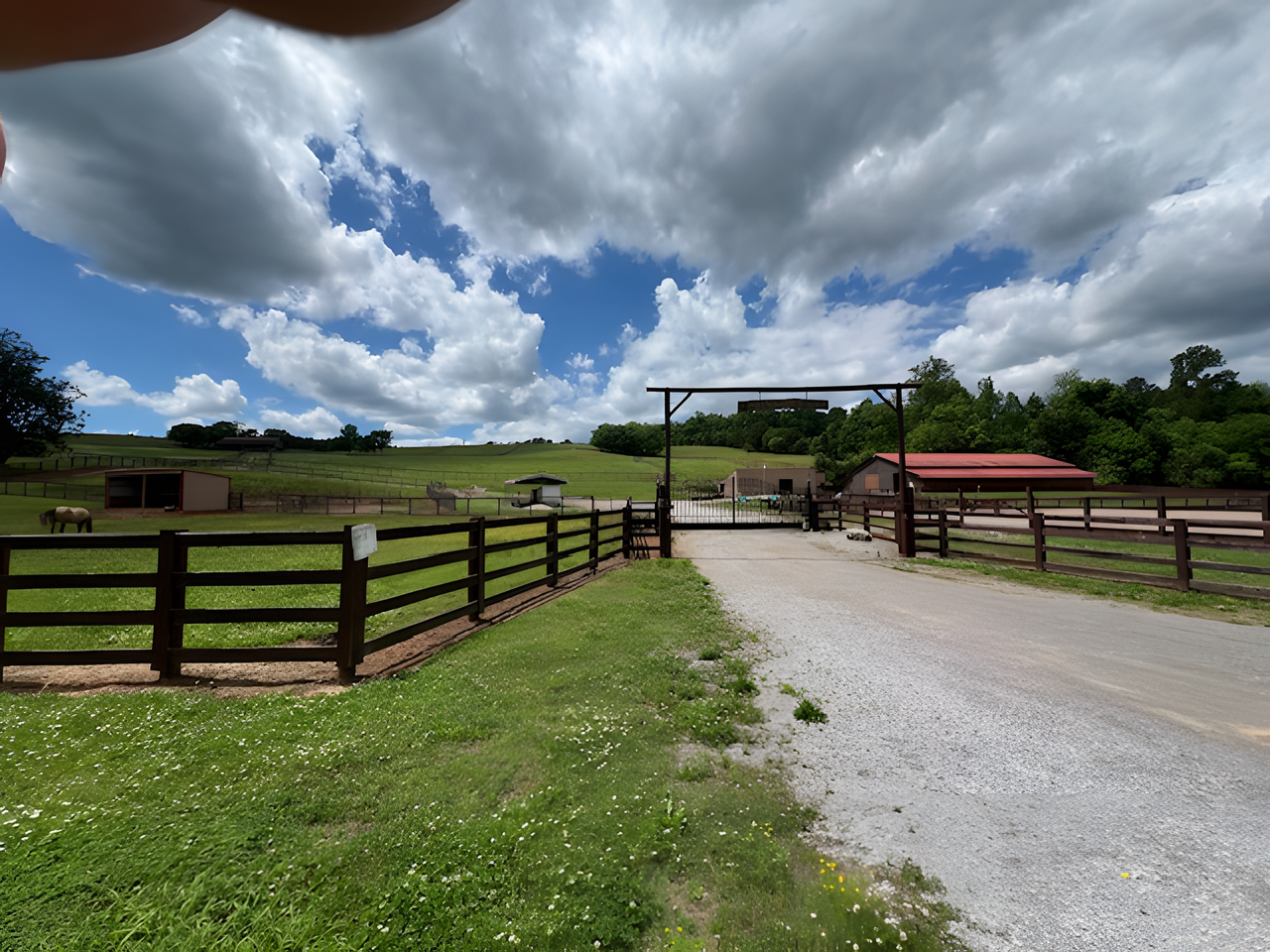 Buttermilk Farm from the Front Road
